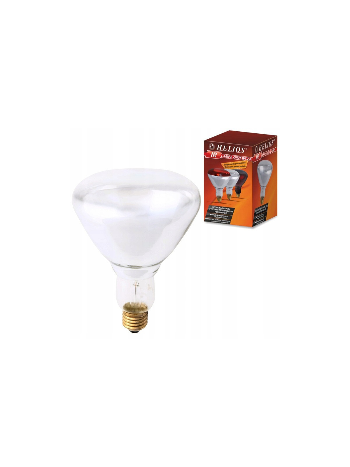 LAMPA GRZEWCZA IR1 250W 230V PRZEZR.