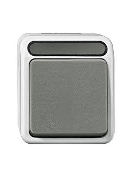 MERTEN WECHSELSCHALTER N-KLEMME 1-POLIG, LICHTGRAU