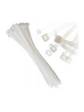 OPASKA KABLOWA GTM-200STC 200x4,2MM BIAŁA TRYTYT