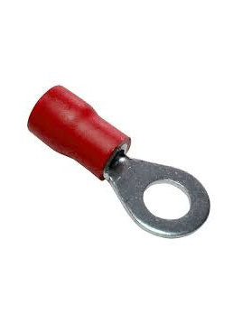 KOŃCÓWKA OCZKOWA IZOLOWANA TIKO-1M4-PA CZERWONA