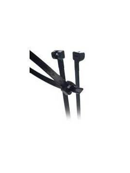 OPASKA Z METALOWYM ZĄBKIEM MET 140IW CZARNA TRYTYT