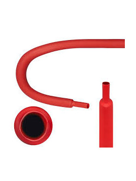 RURKA TERMOKURCZLIWA RTS 1,6/0,8 CZERWONA TRYTYT