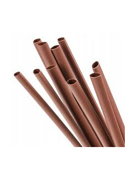 RURKA TERMOKURCZLIWA 9,5/4,8 BRĄZOWA TRYTYT