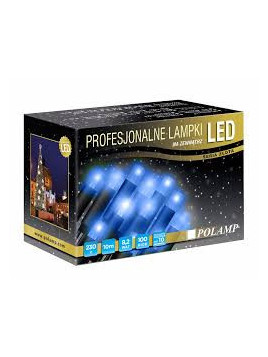 LAMPKI LED DO WEWNĄRZE PVC KOLOR NIEBIESKI POLAMP
