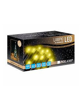 LAMPKI LED DO WEWNĄTRZ PVC KOLOR ŻÓŁTY POLAMP