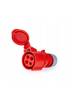 PCE GNIAZDO PRZENOŚNE 32A 4P 400V IP44 224-6