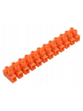 ZŁĄCZKA 12-TOROWA POLIPROPYLENOWA PP-12-10 LISTWA