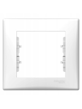 Ramka pojedyncza Schneider Electric biały SDN5800121