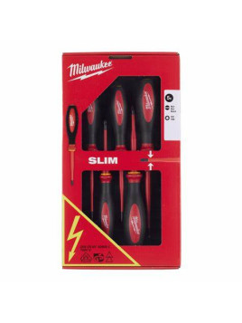 ZESTAW WKRĘTAKÓW IZOLOWANYCH VDE SLIM 5 SZT