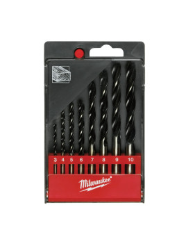 ZESTAW WIERTEŁ CZOŁOWYCH DO DREWNA 8SZT